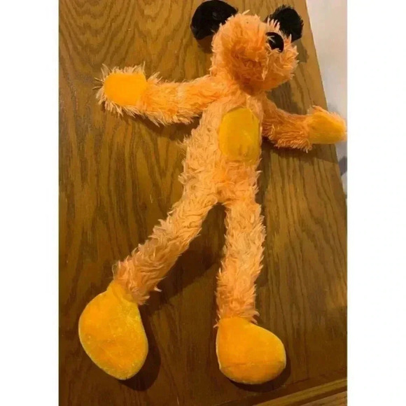 Orange Long puppy plush 20” - Picture 3 of 6